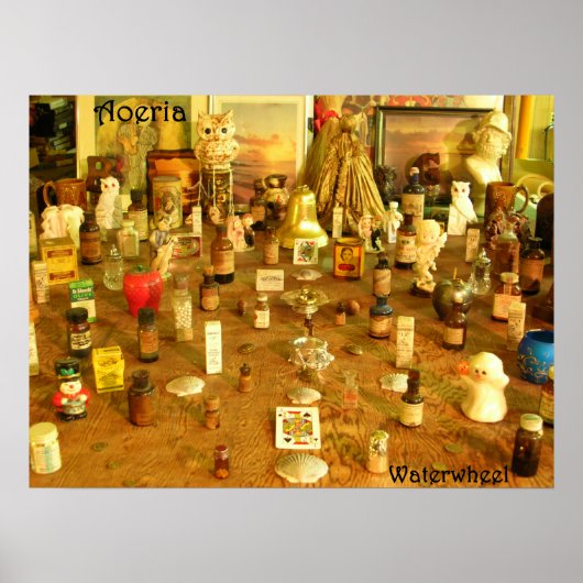 Poster waterwiel (Voorkant)