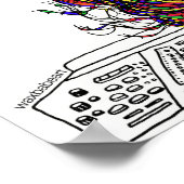 Poster Waxbabe Bassnectar Logo (Hoek)