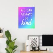 poster "We kunnen altijd aardig zijn" (Thuiskantoor)