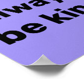 poster "We kunnen altijd aardig zijn" (Hoek)