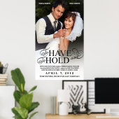 Poster Weddenfilm - Aangepast fotosjabloon (Thuiskantoor)