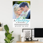 Poster Weddenfilm - Aangepast fotosjabloon (Thuiskantoor)