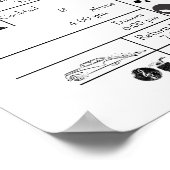 Poster Weddenprogramma (Hoek)