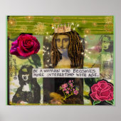 POSTER-Wees het soort vrouw Poster (Voorkant)