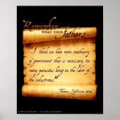 Poster - Weet je nog wat je vaders zeiden (Voorkant)