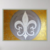 Poster "Weiße Lilie" (Voorkant)