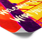 Poster - Welkom in de hel. (Hoek)