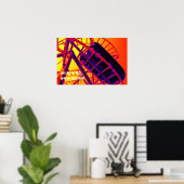 Poster - Welkom in de hel. (Thuiskantoor)