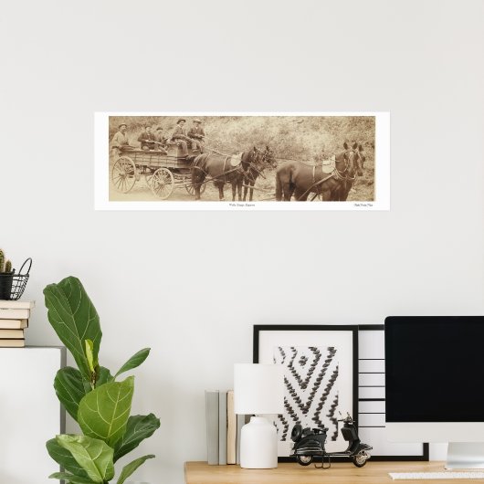 poster "Wells Fargo Express" (Thuiskantoor)