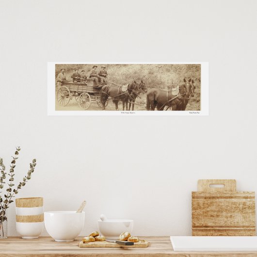 poster "Wells Fargo Express" (Keuken)