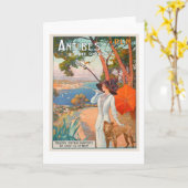 Poster Wenskaart Kaart (Gele Bloem)