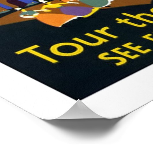 Poster- Wereldbeurs Chicago 1934 Poster (Hoek)