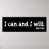 Poster Werkoutmotivatie (Voorkant)