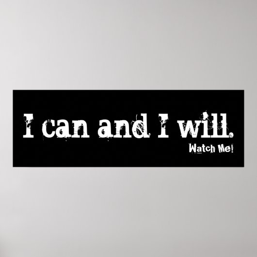 Poster Werkoutmotivatie (Voorkant)