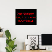 Poster Werkoutmotivatie (Thuiskantoor)