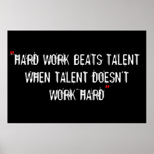 Poster Werkoutmotivatie