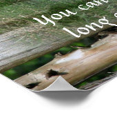 Poster western stijlvol tandwielwiel (Hoek)