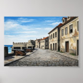 Poster:Where Stone Meets Sea Poster (Voorkant)