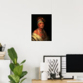 Poster "White Plume" van koning (Thuiskantoor)
