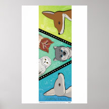 Poster - Wie kijkt er naar jou?