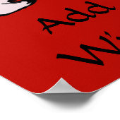  Poster Wijn bewerken Tekst (Hoek)