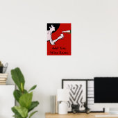  Poster Wijn bewerken Tekst (Thuiskantoor)