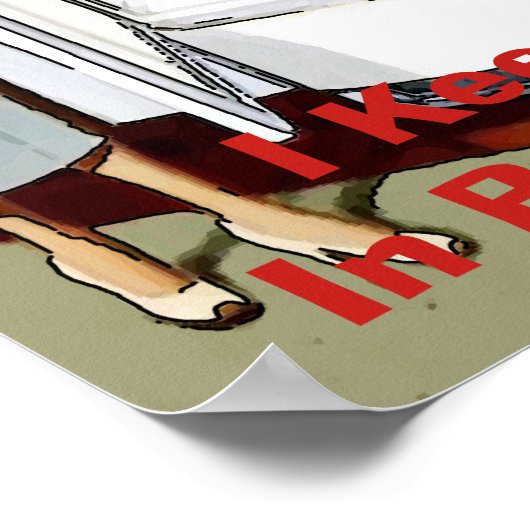 Poster Wijn bewerken Tekst (Hoek)