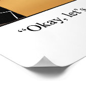 Poster wijn Humor (Hoek)