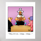 Poster wijn Humor (Voorkant)