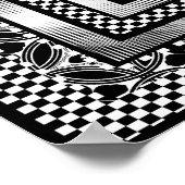 Poster  wijnstang Deco (Hoek)