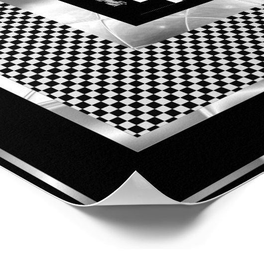 Poster  wijnstang Deco (Hoek)