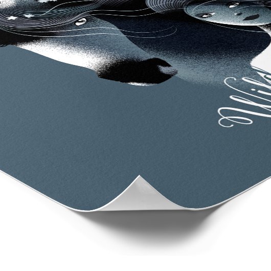 Poster wilde paarden (Hoek)