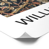 Poster - William Morris Floral Art Nouveau (Hoek)