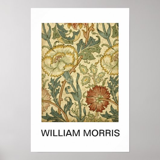 Poster - William Morris Floral  Print (Voorkant)