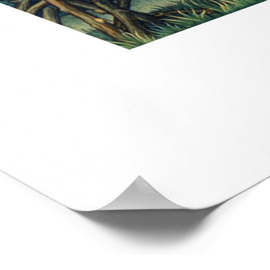 POSTER : WILLIAM MORRIS : TAPESTRY 1909 (Hoek)