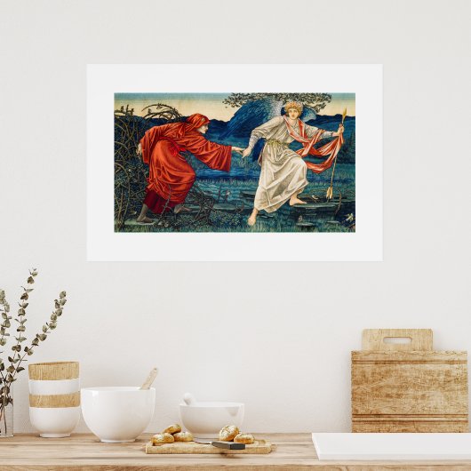 POSTER : WILLIAM MORRIS : TAPESTRY 1909 (Keuken)