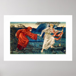 POSTER : WILLIAM MORRIS : TAPESTRY 1909