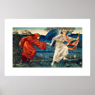 POSTER : WILLIAM MORRIS : TAPESTRY 1909