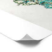 POSTER : WILLIAM MORRIS : WATERVERF ANEMONE (Hoek)