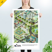 Poster | Wimmelbild | Wespepolitan West Park