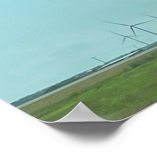 Poster windturbines (Hoek)