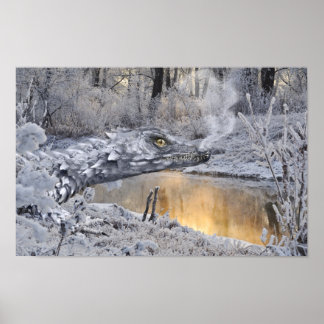 Poster Winter Dragon