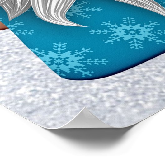 Poster Winter Gnomes (Hoek)