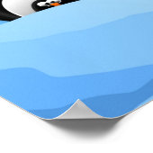 Poster Winter Penguins (Hoek)