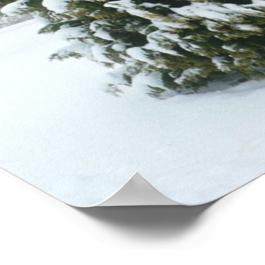 Poster Winter Scene (Hoek)