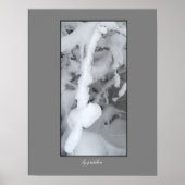 Poster winterarchitectuur van griekenland (Voorkant)