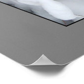 Poster winterarchitectuur van griekenland (Hoek)