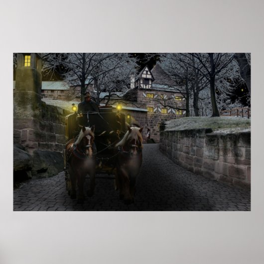 poster winterkasteel (Voorkant)