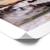  Poster winterscène (Hoek)