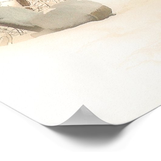 Poster Wintertigers (Hoek)